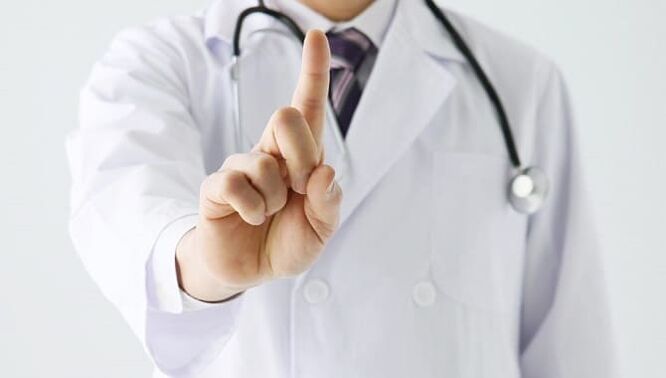 diagnostic de parasites par un médecin